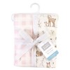 Hudson Baby Infant Girl Cotton Changing Pad Cover, Enchanted Forest, One Size - 2 of 2