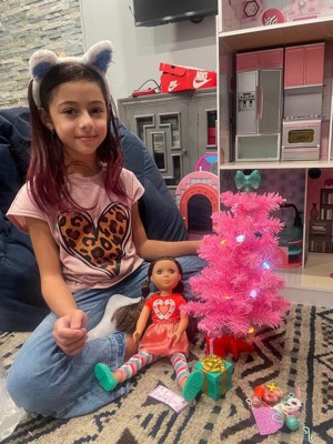 Glitter Girls Eve Doll & Christmas Tree Bundle : Target