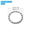 Unique Bargains Stainless Steel Repair Accessories Bike Ball Crank Bearings 4 Pcs - 2 of 4