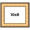 PosterPalooza | Photo Size Traditional Gold Picture Frame - UV Acrylic, Foam Board Backing, Hanging Hardware - 2 of 4