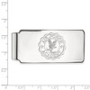 Black Bow Jewelry 10k White Gold United States Air Force Academy Fighting Falcons NCAA Money Clip - 2 of 3