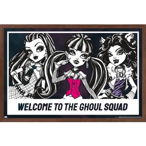 Trends International Mattel Monster High - Ghoul Squad Framed Wall Poster Prints - 1 of 4