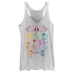 Women's Encanto Madrigal Family Tree Racerback Tank Top - 1 of 4