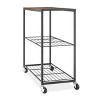 Whitmor 3 Tier Modern Industrial Shelf Black : Target