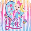 JoJo Siwa Girls One Piece Bathing Suit Little Kid to Big Kid - 4 of 4