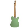 Sawtooth ET Series Left-Handed Electric Guitar, Surf Green with Aged White Pickguard - 4 of 4