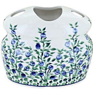 Blue Rose Polish Pottery 2115 Zaklady Toothbrush Holder - 1 of 1