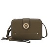 MKF Collection Sage Wallet Crossbody Bag with Optional Wristlet by Mia K - 2 of 4