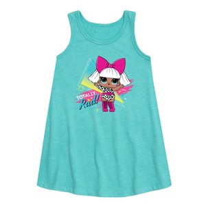 - LOL Surprise! - Totally Rad Diva Graphic Sleeveless Aline Dress - 1 of 3