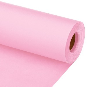 Unique Bargains Smooth Painting Gift Flower Wrapping Art Easel Kraft Paper Roll - 1 of 4