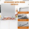 Drop in Ice Chest, Stainless Steel Commercial Ice Bin with Hinged Cover, Outdoor Kitchen Ice Bar for Drinks - 4 of 4