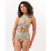 Breezy Floral Knotted Crop Top - 2 of 4