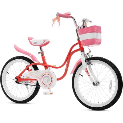 Royalbaby Princess Girl Children's Bicycle Outdoor Ride-on Bike With ...