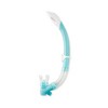 Hawaii Divers Orca Jr Snorkel Set with Fins – White/Sky - 2 of 3