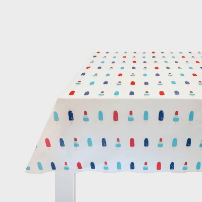 Summer Tablecloth Popsicles White - Sun Squad™