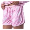 Mattel Womens' Barbie Classic Logo Sweater and Shorts Sleep Pajama Set Pink - 4 of 4