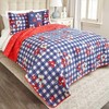The Lakeside Collection Floral Check Quilt Ensemble - Sham 1 Pieces - 4 of 4