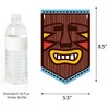 Big Dot of Happiness Tiki Luau - Birthday Party Bunting Banner - Tropical Hawaiian Summer Party Decorations - Happy Birthday - 2 of 4