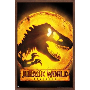 Trends International Jurassic World: Dominion - Logo One Sheet Framed Wall Poster Prints - 1 of 4