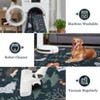 coucheta Washable Boho Area Rug, Multi-size Plant Animal Prints Ultra-Thin Soft Non Slip Stain Resistant Carpet, for Living Room, Bedroom, Dining - 3 of 4