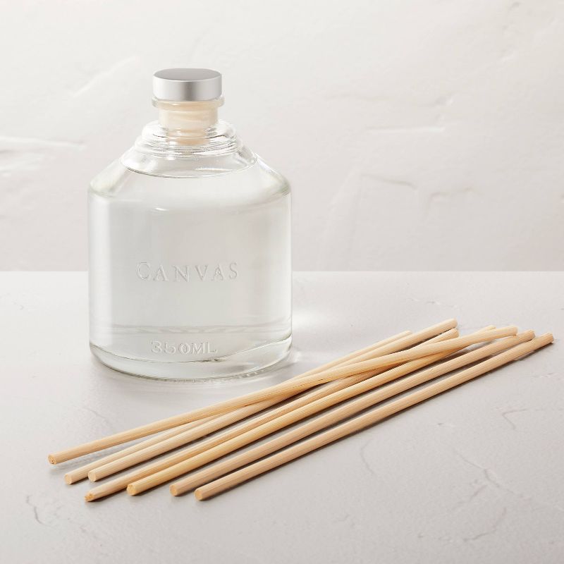 11.83 fl oz Canvas Oil Reed Diffuser - Hearth &#38; Hand&#8482; with Magnolia, 4 of 5