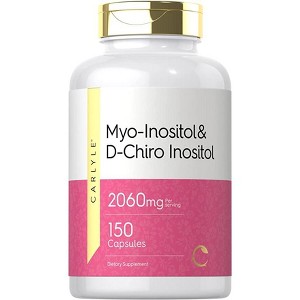 Carlyle Myo-Inositol & D-Chiro Inositol 2060mg | 150 Capsules - 1 of 3