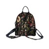 Signare USA Morning Garden Black Floral Daypack Backpack - 3 of 4