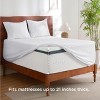 Deep Pocket Sheets Set - Fits Mattresses Up to 21 Inches Thick - 4 Piece GentleSoft™ Bed Sheets, Moisture Wicking, Soft & Cooling Bedsheet & Pillowcas - 2 of 4