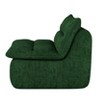 NicBex Polyester Fabric Bean Bag Chair with High-Density Foam,Lazy Sofa Chair with Handle Free Design,Modern Lounge Chair for Living Room,Green - 4 of 4