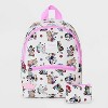 Kids' Disney Princess 11" Mini Backpack - White - 4 of 4