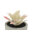 Unique Bargains Artificial Plants Plastic Pink 2.36"x2.36"x2.76" 1 Pcs - 4 of 4