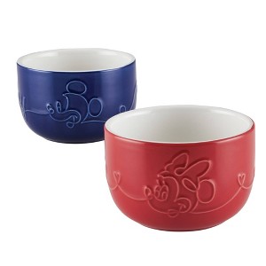 Disney 2pc Ceramic Ramekins - 1 of 4