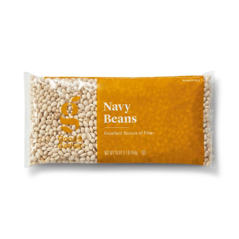 Dry Navy Beans -1LB - Good &#38; Gather&#8482;, 1 of 5