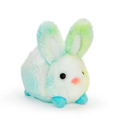 FAO Schwarz 7" Lime Tie Dye Bunny Toy Plush