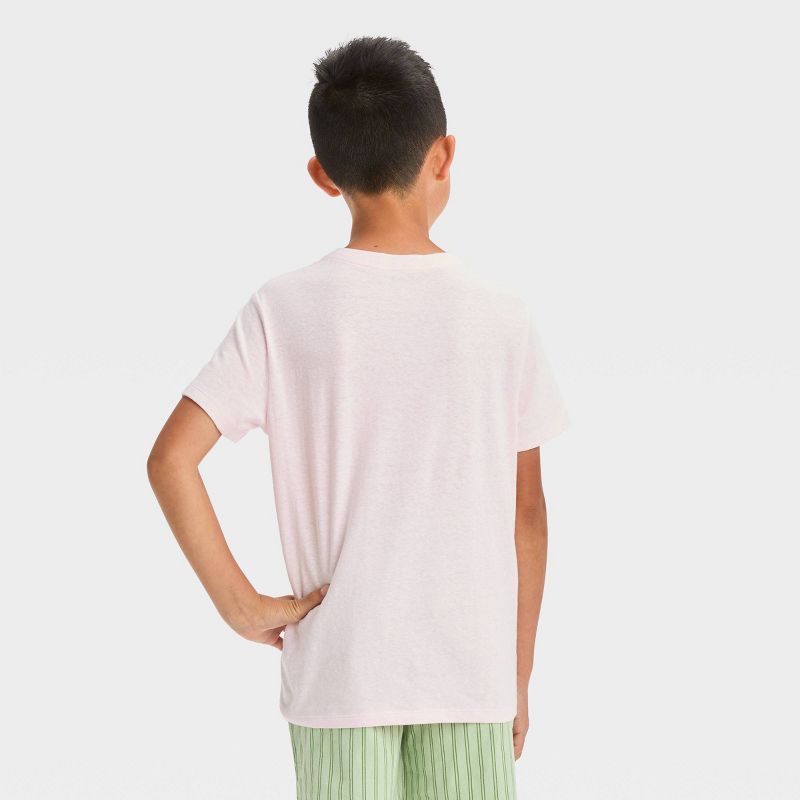 Boys' Short Sleeve Heathered T-Shirt - Cat & Jack™, 3 of 5