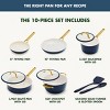 GreenPan 10pc Reserve Pro Ceramic Nonstick Cookware Set - 3 of 4
