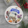 Artistic New Hampshire State Themes and Landmarks Christmas Ornament| OrnamentallyYou - 4 of 4