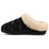 Journee Women's Adiah Soft Cable Knit Round Toe Clog Slippers - 2 of 4