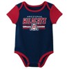 NCAA Arizona Wildcats Infant Boys' 3pk Bodysuit - 4 of 4