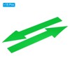 Unique Bargains Adhesive Waterproof PVC Removable Arrow Sticker 15 Pcs - 3 of 4