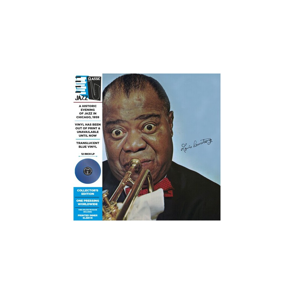 Louis Armstrong - The Definitive Album by Louis Armstrong - Blue (Colored Vinyl Blue Deluxe Edition Limited Edition Reissue Remastered)