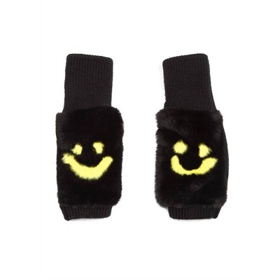 Women's Wo's Snow Happy Texty Time Mittens - jocelyn