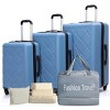 Dexmalle 8-Piece ABS Luggage Sets Lightweight Durable Suitcase - 2 of 4