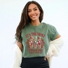 Simply Sage Market Women's Nutcracker Wonderful Time Short Sleeve Garment Dyed Tee - image 2 of 4