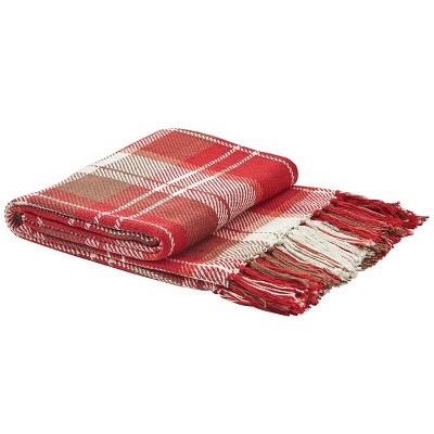 Park Designs Fireside Plaid Throw 50x60 : Target