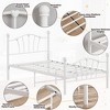 Whizmax Twin Size Metal Platform Bed Frame with Headboard and Footboard, Heavy Duty Mattress Foundation with Steel Slats Support, No Box Spring Needed - 4 of 4