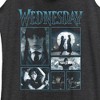 Women's Wednesday Iconic Scenes Racerback Tank Top - 2 of 4