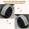 COZONY 2 Pack Single Axle Trailer Fenders with Backs, 32"x9"x15" Steel Diamond Plate, Fits 14-16" Wheels, Replacement for Car, Cargo, Utility Trailer - 3 of 4