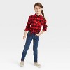 Girls' Mid-Rise Pull-On Jeggings - Cat & Jack™ - image 3 of 3