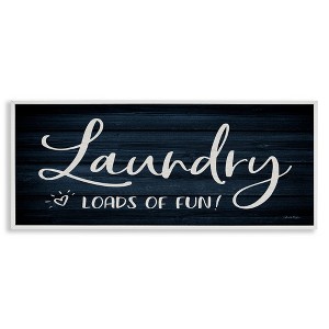 Stupell Industries Loads of Fun Laundry, 10" x 24" - 1 of 4